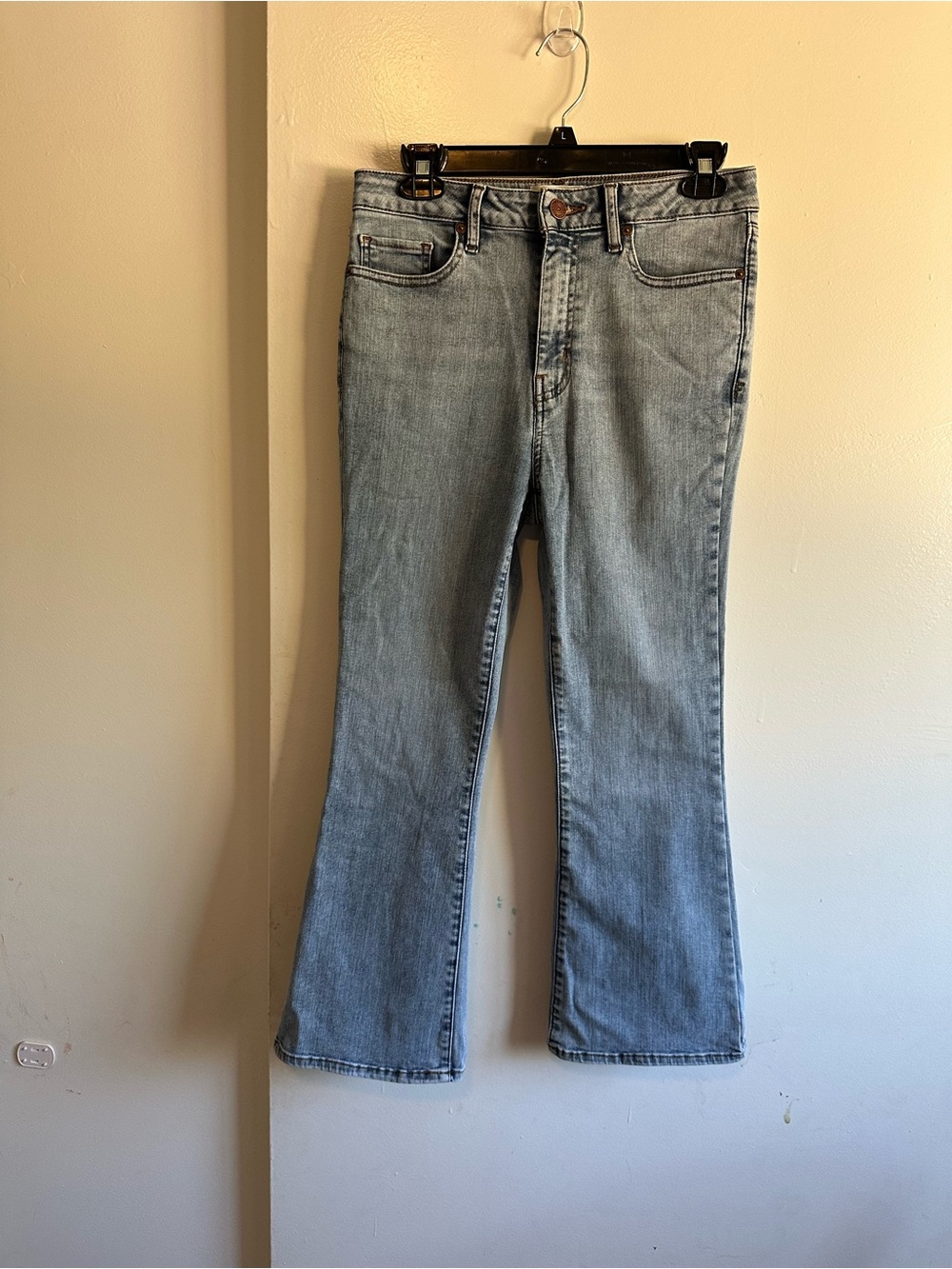 Frame Denim Light Blue Flare Jeans - Wide Leg